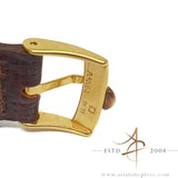 Omega Geneve Automatic 18K Yellow Gold Vintage Watch