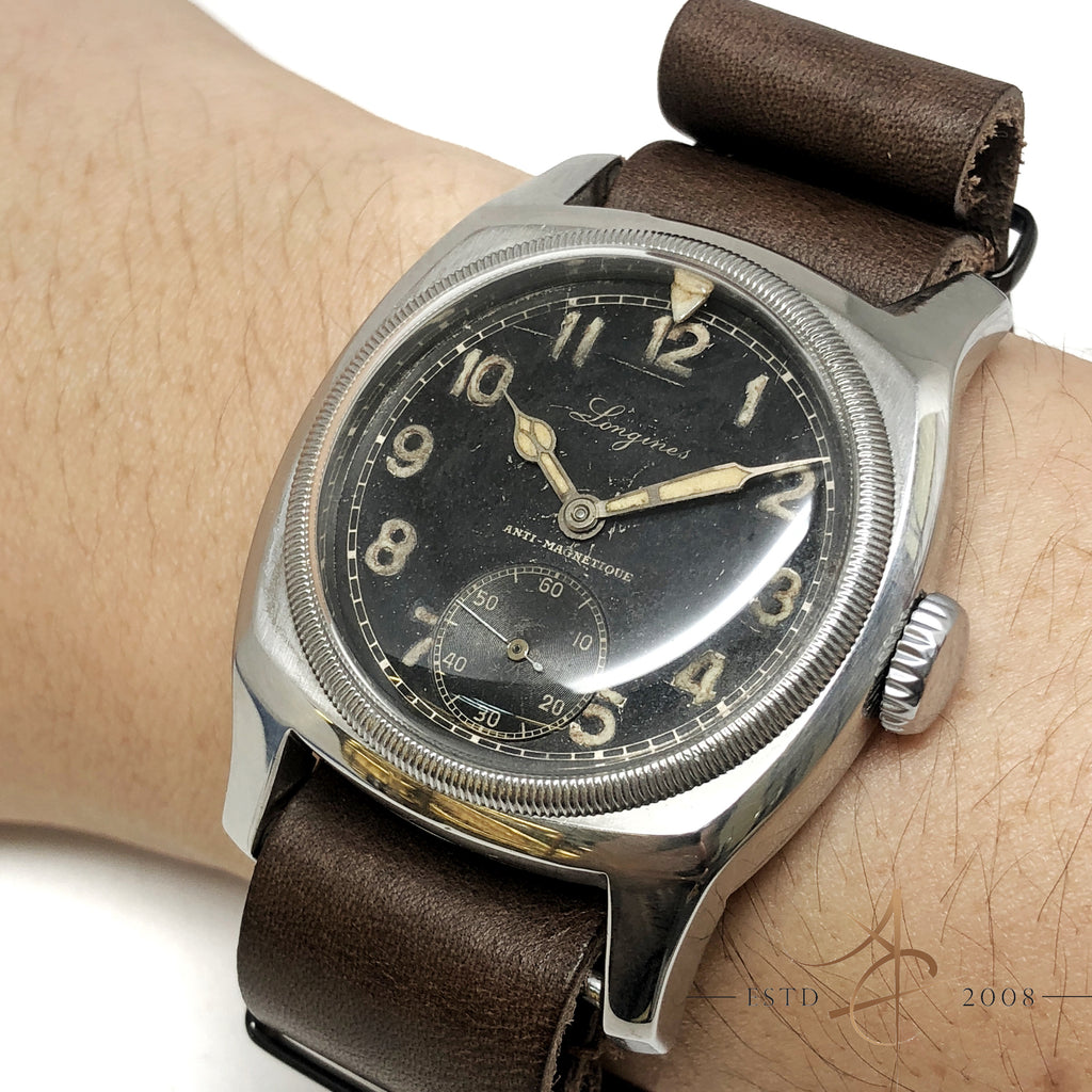 Longines World War 2 Military Watch Czech Aviator Majetek Asia