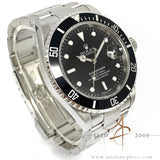Rolex Submariner Date Black 16610 With Certificate (2002)