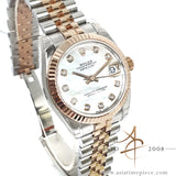 Rolex Datejust 31 Midsize 178271 Everose Diamond Mother of Pearl (2018)