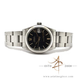 Rolex Oysterdate Precision 6466 Midsize Black Dial Vintage Watch (1962)