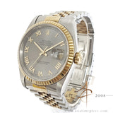 Rolex Datejust 16233 Rhodium Roman Dial (1991)