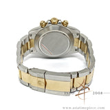 Rolex Daytona Cosmograph 116523 Two Tone Grey Sunburst w Cert (2001)