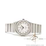 Omega Constellation Ladies Mother Of Pearl Diamond Quartz 14587500