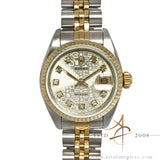 Rolex Datejust Ladies 6917 Custom Computer Diamond Dial Vintage Watch (1982)