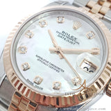 Rolex Datejust 31 Midsize 178271 Everose Diamond Mother of Pearl (2018)