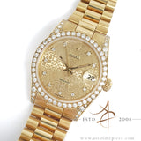 Rolex Datejust Midsize 68158 Diamond 18K Gold (1991)