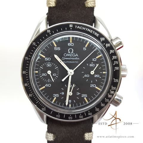 Omega Speedmaster Reduced Black Automatic Watch