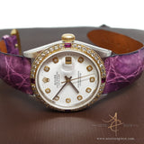 Rolex Datejust 16013 Diamond Dial Vintage Watch (1978)