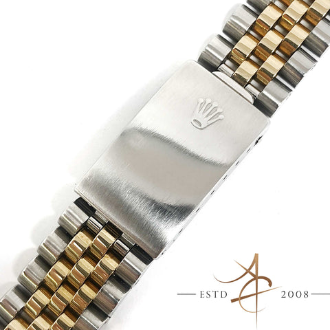 Rolex 20mm Jubilee 18K Gold Steel 62523H 18 R8 Metal Bracelet (Year 1993)