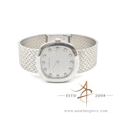 Audemars Piguet Ladies 18K White Gold Diamond Dial Watch