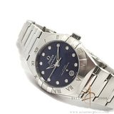 Omega Constellation 13110292053001 Blue Aventurine Star Diamond Dial 29mm (2021)