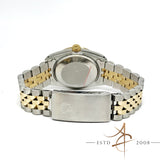 Rolex Oyster Perpetual Datejust Ref 68273 Monogram Dial Gold Steel Watch (Year 1991)