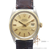Rolex Datejust Ref 1601 Matte Champagne Dial Vintage Watch (1979)