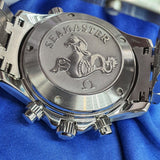 Omega Seamaster Diver Chronograph Watch 2225.80.00 Blue Wave