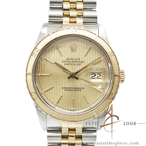 Rolex Datejust Turn-O-Graph 16253 Tapestry Dial Vintage Watch (1983)