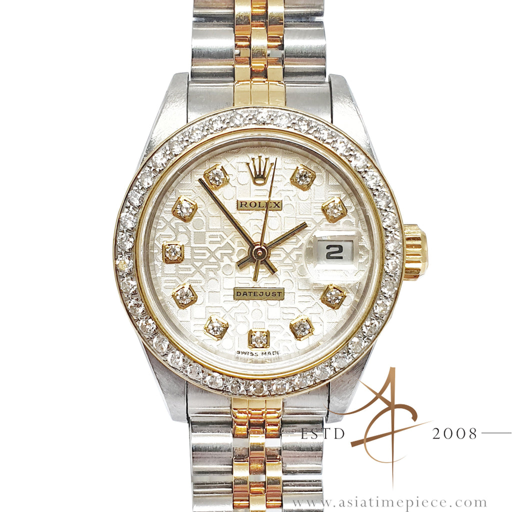 Rolex Ladies Datejust 69173 Computer Diamond Dial (1996)