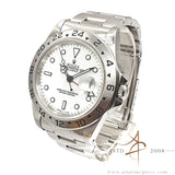 Rolex Explorer II 16570 Polar White Tritium Dial Oyster Bracelet (1996)