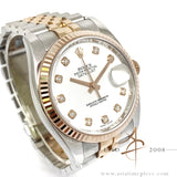 Rolex Datejust 116231 Diamond Everose Gold Jubilee (2012)