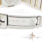 Omega Constellation 18K Gold Steel Quartz Ladies Watch