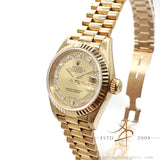 Rare Rolex Lady President Datejust 69178 Myriad Diamond Dial in 18K Gold (1993)
