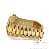 Rolex 18038 Day-Date President 18K Gold Diamond Baguette Dial (1981)