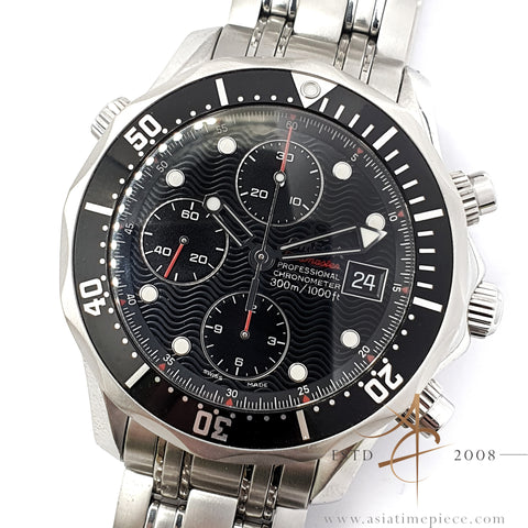 Omega Seamaster 213.30.42.40.01.001 Professional Choronometer 300M Black Wave Dial