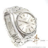 Rolex Oyster Date 1501 Engine Turned Bezel Vintage Watch (1960)