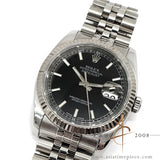 Rolex Datejust 36 Ref 116234 Black Dial Jubilee Bracelet (2005)