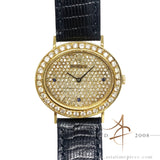 Rolex Cellini Ref 4081 Custom Diamond 18k Gold