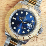 Full Set Rolex Yacht Master 40 Ref 16623 Sunburst Blue Dial RSC Serviced (2012)