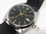 Rolex Oysterdate Precision Ref 6694 Black Dial Vintage Watch (Year 1981)