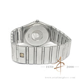 Omega Constellation Quartz 34mm Steel Watch