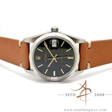 Rolex Oysterdate Precision 6694 Black Stardust Dial Vintage Watch (1962)