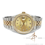 Rolex Datejust 16233 Diamond Champagne Dial (1995)