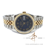 Rolex Datejust Black Sunbeam Dial 116233 (2008)