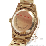 Rolex Lady Datejust Ref. 69178 Diamond Tropical Dial in 18K Vintage Watch (1989)