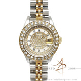 Rolex Datejust Ladies 69173 Custom Diamond Watch (1996)