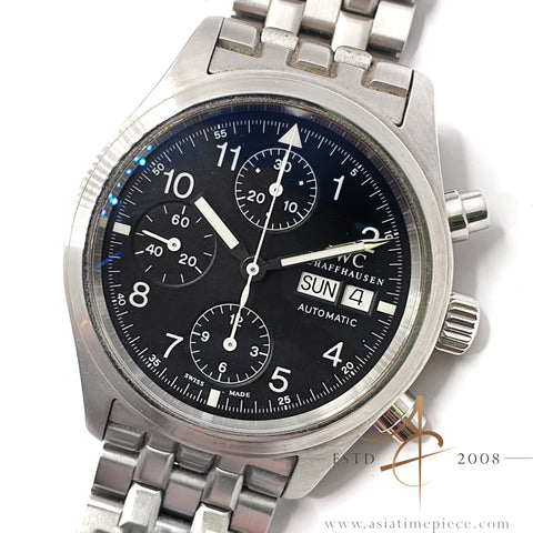 IWC 3706 IW370607 Flieger Chronograph Day Date Bracelet (2006)