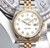 Rolex Datejust 116231 Diamond Everose Gold Jubilee (2012)