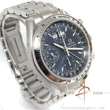 Omega Speedmaster Triple Calendar 35238000 Blue Dial Chronograph (2000)