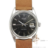 Rolex Oyster Precision 6694 Black Patina Dial Vintage Watch (1967)