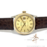 Rolex Datejust 16013 Champagne Dial Vintage Watch (1984)