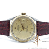 Rolex Datejust 1601 Champagne Dial Vintage Watch (1972)