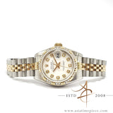 Rolex Lady Datejust 69173 Diamond Dial Vintage Watch (1987)