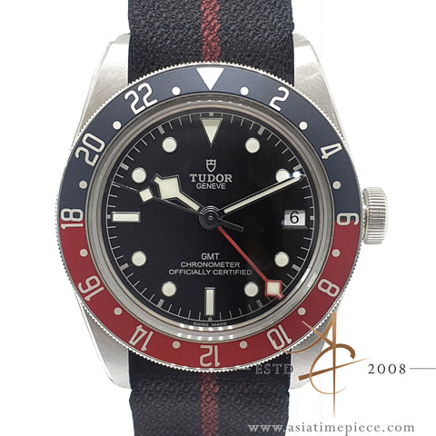 Tudor Black Bay GMT Pepsi 79830RB Fabric 2019 Full Set