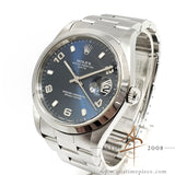Rolex Oyster Date 15200 Arabic SunburstBlue Dial Oyster Bracelet (Year 2000)