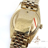 Rare Rolex Day Date 1803 President 18K Black Diamond Baguette Jubilee Vintage Watch (1963)