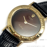 Rolex Cellini Ladies Ref 4081 18K Gold Spider Dial Vintage Watch (Year 1974)