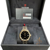 Tudor Style 38 Ref 12503 Black Diamond Dial on Bracelet (2020)